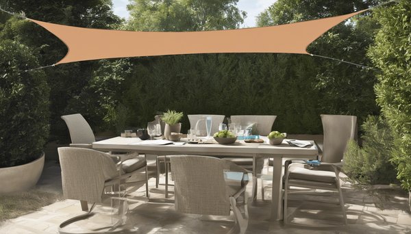 Découvrez comment une voile d'ombrage allie confort et style